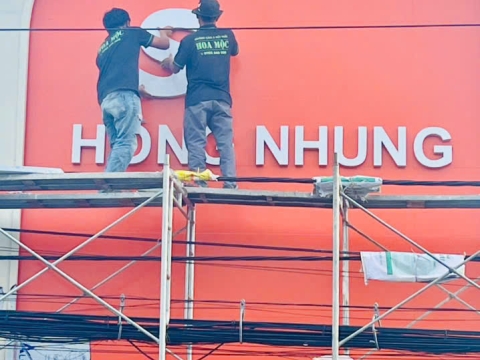 THI CÔNG BẢNG HIỆU QUẢNG CÁO HẢI PHÒNG