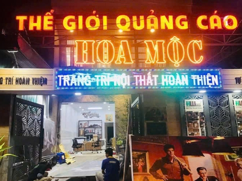 THI CÔNG BẢNG HIỆU QUẢNG CÁO HẢI PHÒNG