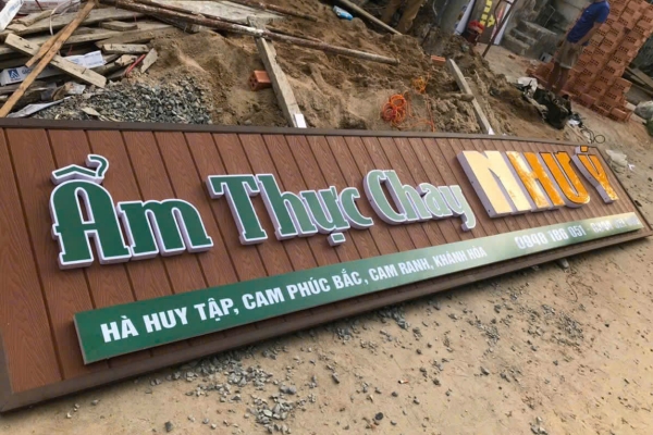 THI CÔNG BẢNG HIỆU QUẢNG CÁO 